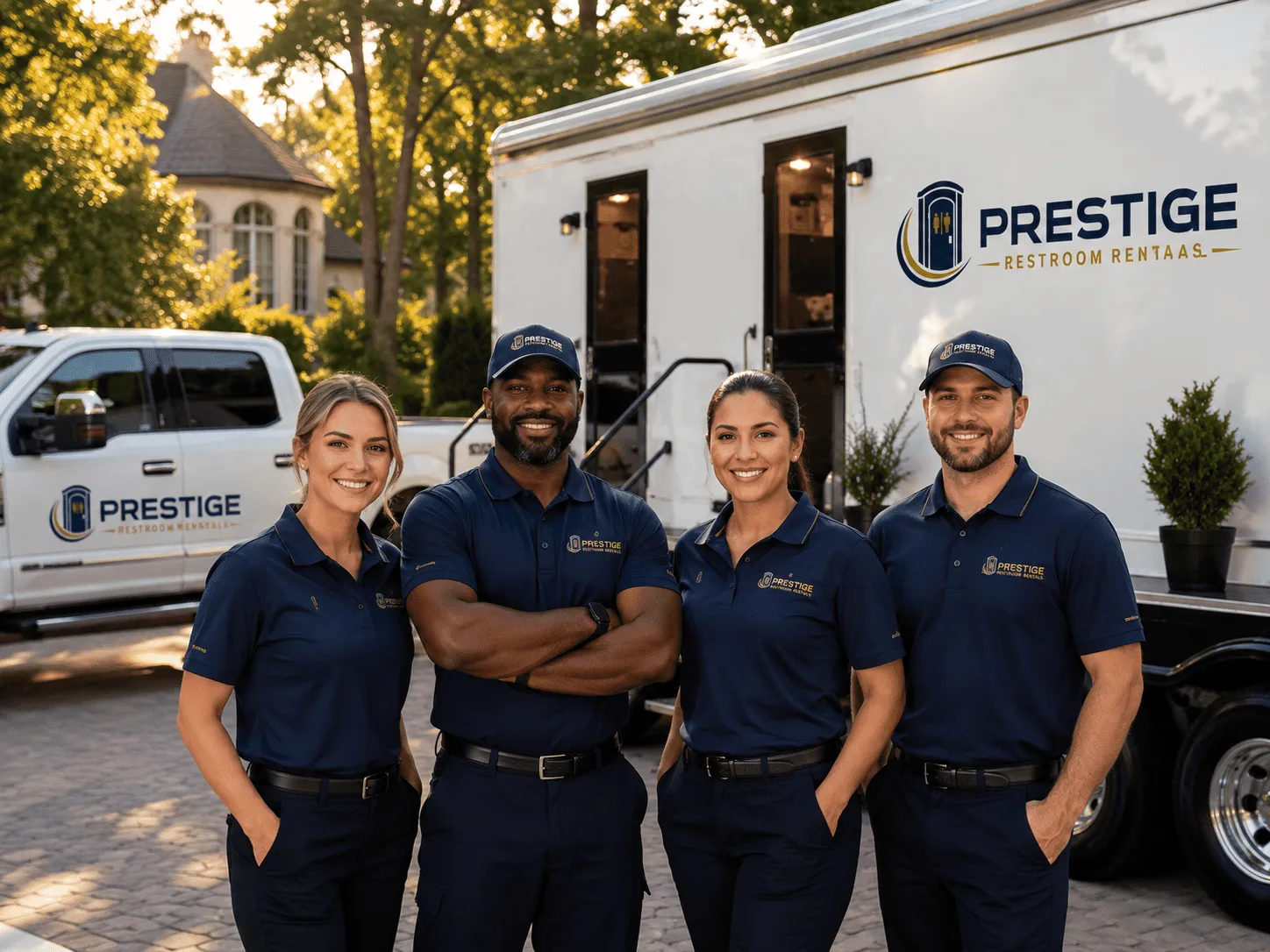 Trusted Luxury Portable Restrooms company in Hooks, TX